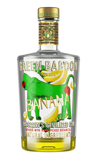 фото джин Green Baboon Banana 0,5 л
