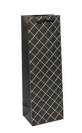 Пакет Черный Ромб 12*36*9