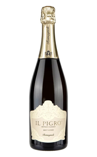 Иль Пигро Методо Классико Брют 0.75 л фото игристое вино Romagnoli Il Pigro Metodo Classico Brut 0,75 л