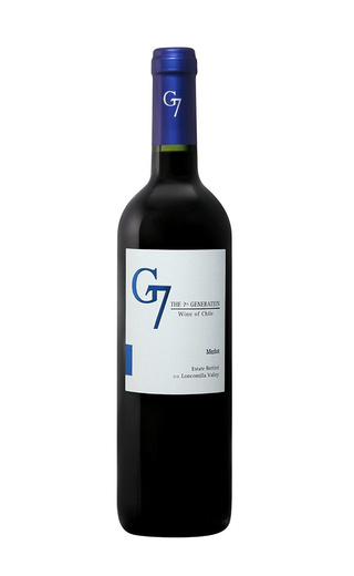 Джи 7 Мерло 2022 0.75 л фото вино G7 Merlot 2022 0,75 л