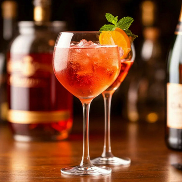 Рецепт коктейля «Коблер с портвейном»